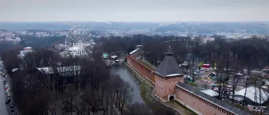 Смоленск с квадрокоптера.