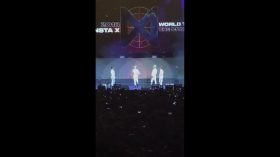 [VK][180623] MONSTA X - Minhyuk dance @ THE 2ND WORLD TOUR 'The Connect' in Madrid