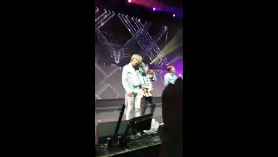 [VK][180617] MONSTA X - Because of U (Minhyuk focus) @ THE 2ND WORLD TOUR 'The Connect' in London