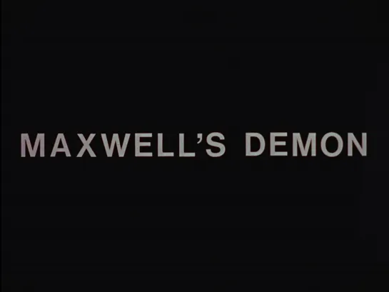 Maxwell's Demon / Демон Максвелла (1968) dir. Hollis Frampton [1080p]