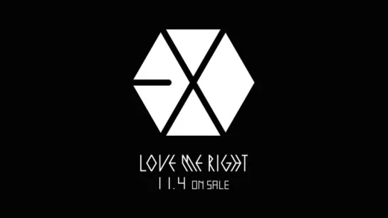 EXO - 「Love Me Right」試聴用音源