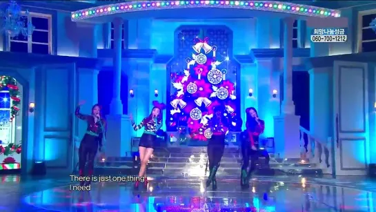 101225 Sistar - All I Want For Christmas Is You + How Dare You