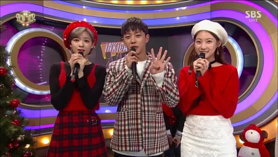 161218 MC Jeongyeon @ Inkigayo