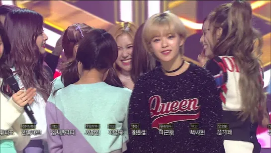 161106 MC Jeongyeon  @ Inkigayo