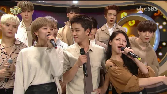 161002 MC Jeongyeon @ Inkigayo