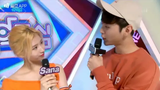 160514 Special MC Sana @ Music Core