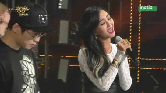 [PERF] 150626 Mad Clown & Hyorin - Fire @ Music Bank Half Year Special