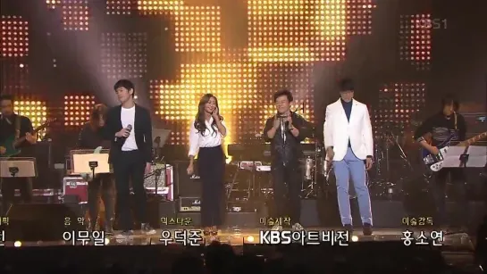 [PERF] 150322 Sistar: Hyorin - I Was Living Without Knowing The World @ KBS 1TV Falcon Tribute, Special 70&80 Concert