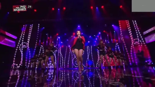 [PERF] 131231 Hyolyn (Sistar) - Sweet Dreams (Beyonce cover) @ MBC Gayo Daejun