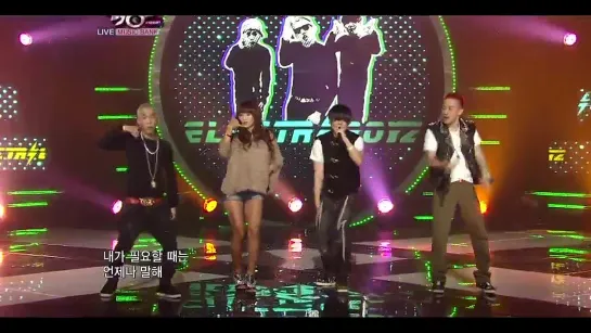 [PERF] 111118 Electroboyz ft. Hyorin - Ma Boy 2 @ Music Bank