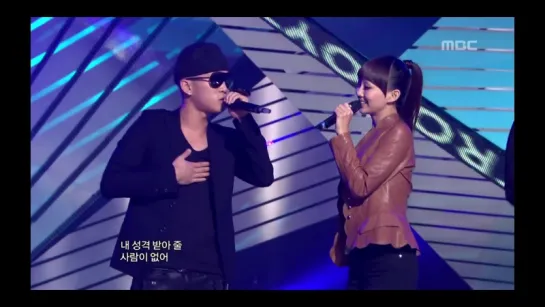 [PERF] 100925 Electroboyz ft. Hyorin - Draws You @ Music Core