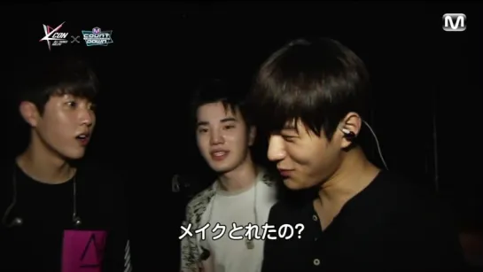 [08.05.15] KCON 2015 Japan M!Countdown | Infinite Backstage cut