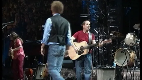 Simon  Garfunkel — Slip Slidin Away • Old Friends - Live On Stage