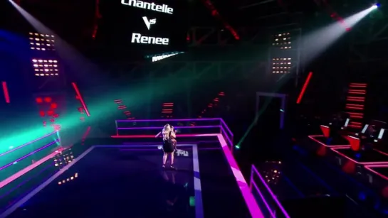 Chantelle Morrell VS Renee Pounsett - Waiting All Night (The Voice Australia 2015)