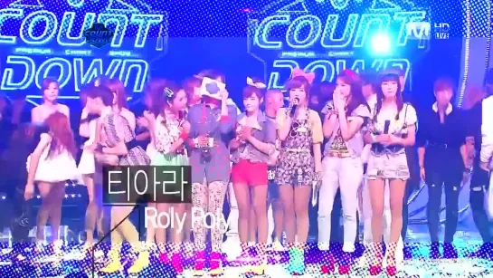 110721 - T-ara - Last week winner - M Countdown