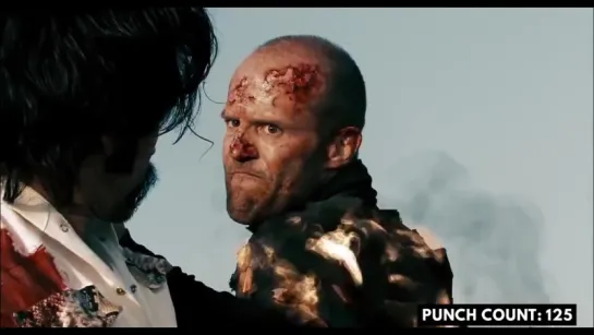 Все удары Стэйтема в кино собрали в одном ролике / Every Jason Statham Punch. Ever.