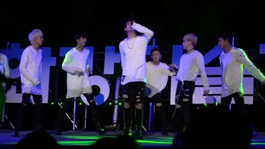 [VK][160805] MONSTA X fancam - All In @ Dalseugi Cheorwon Festival