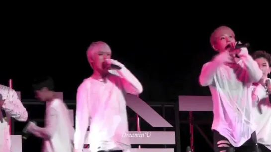 [VK][160805] MONSTA X fancam - Hero @ Dalseugi Cheorwon Festival