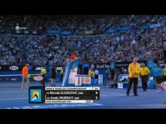 Australian Open 2013 / Мужчины / Финал / Новак Джокович (Сербия) - Энди Маррей (Великобритания) / НТВ+