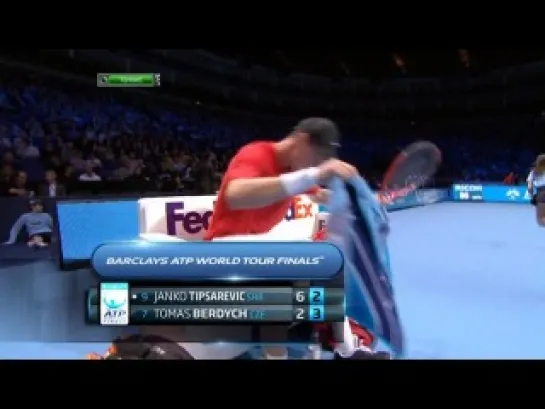 Barclays ATP World Tour Finals 2011 / Лондон (Англия) / Групповой турнир / Группа A / Томаш Бердых (Чехия, 7) – Янко Типсаревич