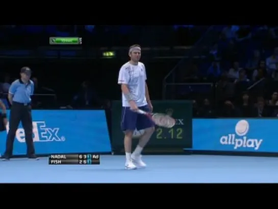 Barclays ATP World Tour Finals 2011 / Лондон (Англия) / Групповой турнир / Группа В / Надаль (Испания, 2) – Фиш (США, 8) / Nada