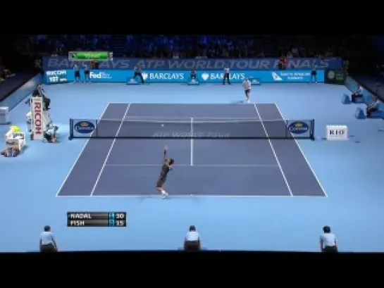 Barclays ATP World Tour Finals 2011 / Лондон (Англия) / Групповой турнир / Группа В / Надаль (Испания, 2) – Фиш (США, 8) / Nadal