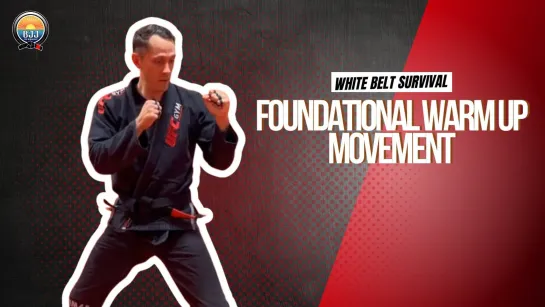 Foundational warm up movements for BJJ