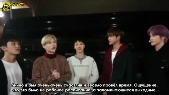 [RUSSUB] 191009 SuperM Instagram Live (w/o BAEKHYUN  KAI) // трансляция SuperM в Инстаграм (без Бэкхёна и Кая)