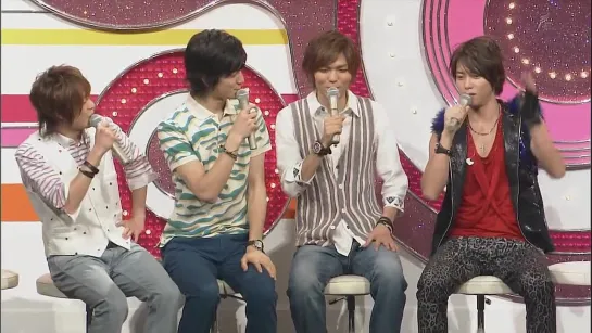 [HD] 120711 Shounen Club @ Yamapi part Talk+LOVE CHASE