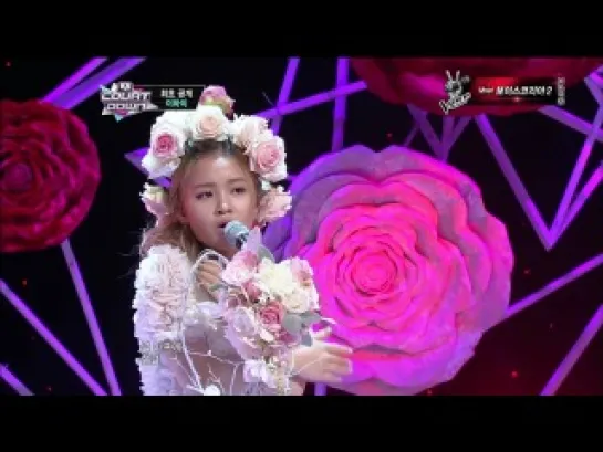 130404 Lee Hi - Rose @ M Countdown