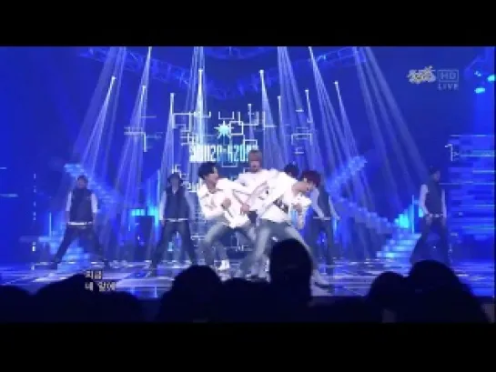 120506 Supernova – Stupid Love on Inkigayo [live]