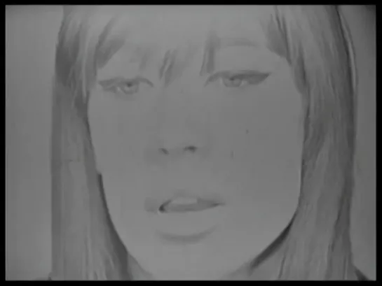 Françoise Hardy - Pas gentille + La nuit est sur la ville (Discorama 17.01.1965)