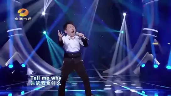 Tell Me Why - Jeffrey li (The Voice Kid Chinese)