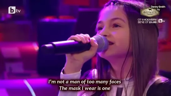 Krisia Todorova 11yo Singing SHAPE OF MY HEART by Sting (LIVE)