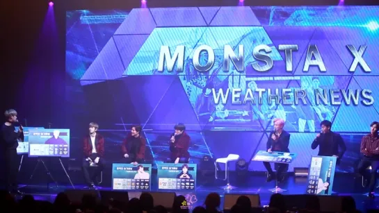 [VK][170115] Monsta X - WEATHERNEWS - full @ Guilty Lounge Event