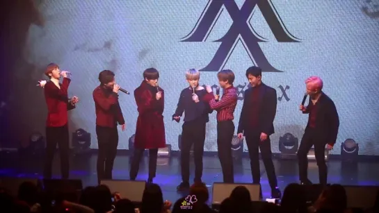 [VK][170115] Monsta X - talk @ Guilty Lounge Event