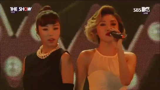 141209 Mamamoo "Piano Man" on MTV The Show with Robin of Abnormal Summit