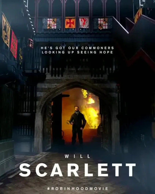 Will Scarlett video poster RobinHoodMovie