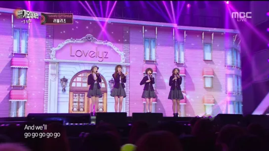 151231 Lovelyz -  Marry You + Ah-Choo @ MBC Gayo Daejaejun