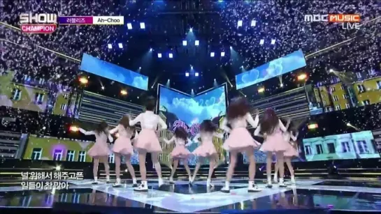 151021 Lovelyz - Ah-Choo @ Show Champion