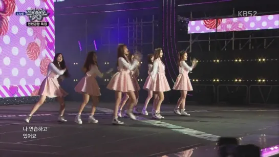 151016 Lovelyz - Ah-Choo @ Music Bank