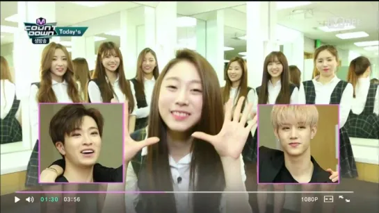 151001 Lovelyz Today's Line Up@ M!Countdown