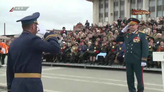 Парад в Туле, посвященный 72-й годовщине Победы в Великой Отечественной войне 9 мая 2017 г.