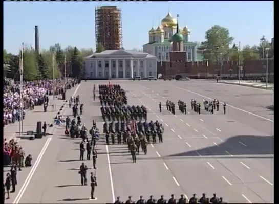 Парад в Туле, посвященный 69-й годовщине Победы в Великой Отечественной войне 9 мая 2014 г.