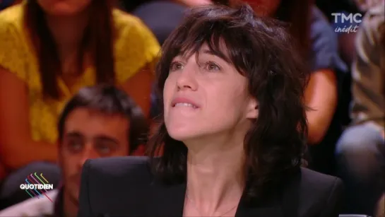 Charlotte Gainsbourg at Quotidien, 16 novembre 2017