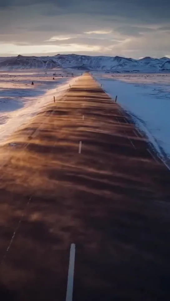 Snow, Northern Iceland