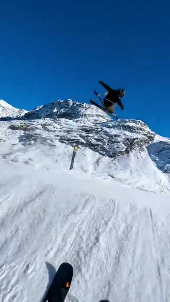 Freestyle skiing #горы