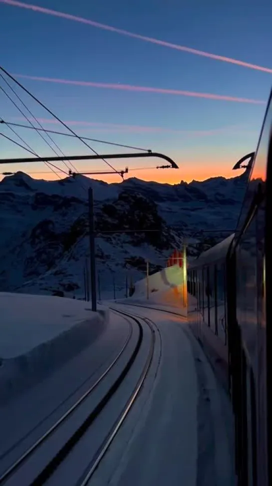 #zermatt #matterhorn #switzerland #sunset