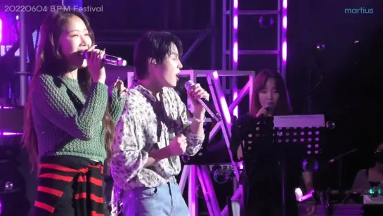 [FANCAM] 220604 Soyou x Ha Seong Woon - Some + Some 2 @ B.N.F Festival