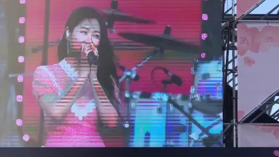 [FANCAM] 180407 SOYOU @ 2018 Cherry Blossom Festival